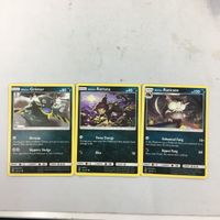 ポケモンカード 旧裏面 海外 英語版 3枚 コラッタ ラッタ ベトベター 6