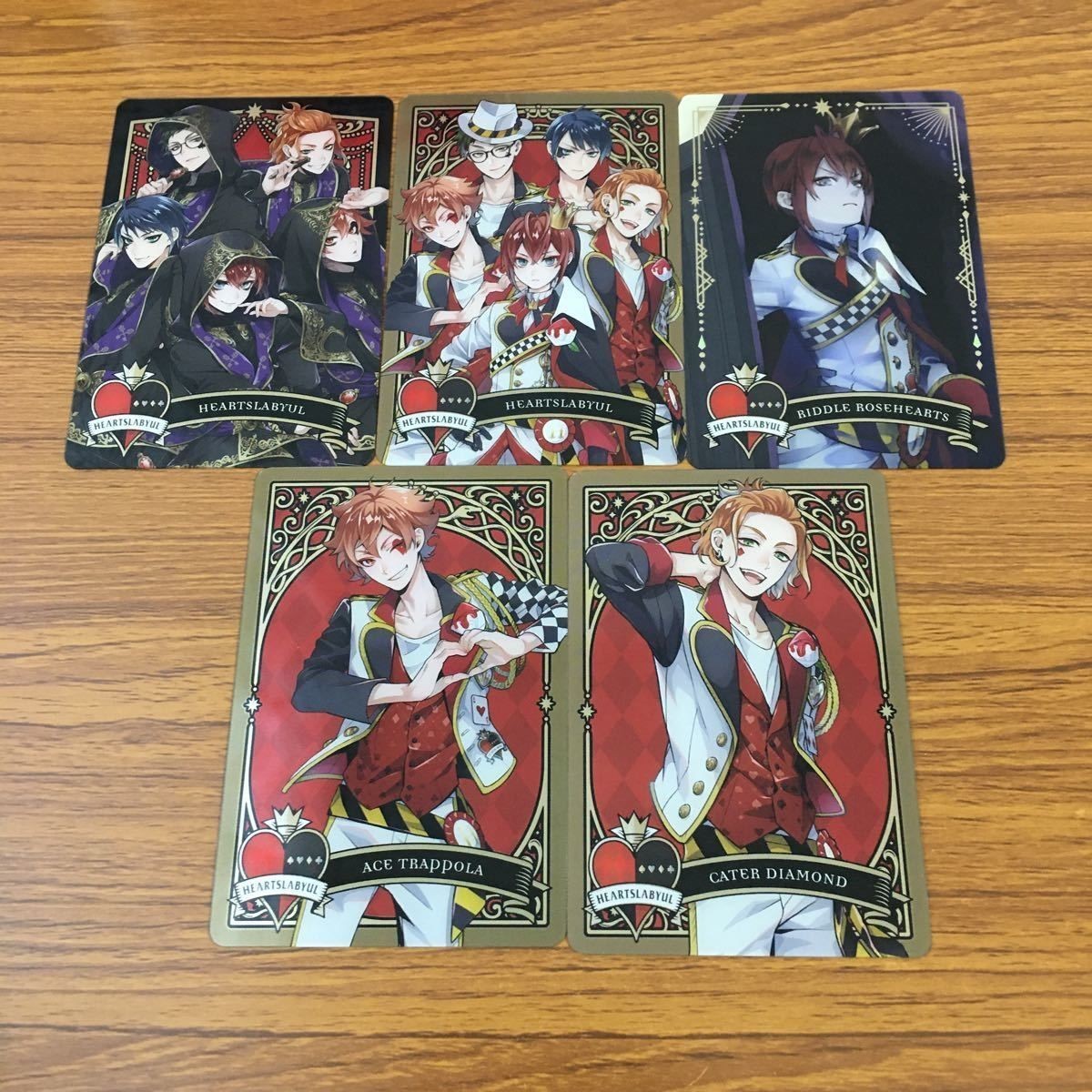 カード トレカ まとめ ツイステッドワンダーランド ツイステ ハーツラビュル エース ケイト 1
