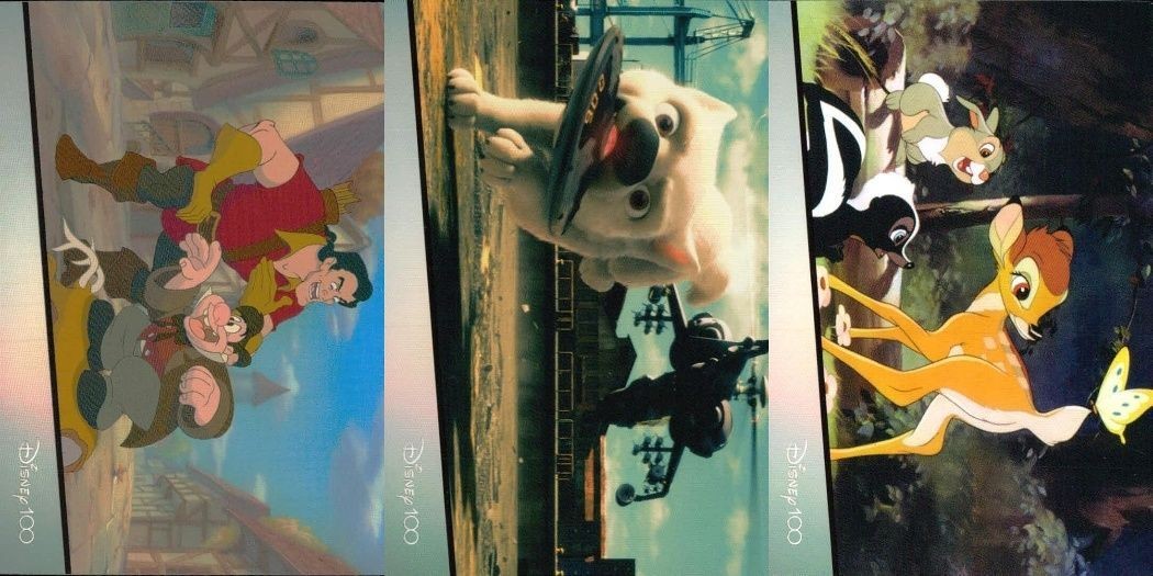 カード ディズニー トレーディング コレクション 100周年 まとめ 美女と野獣 ボルト バンビ Disney ENSKY エンスカイ エンスキー