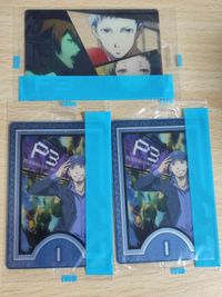 真田明彦 伊織順平 ペルソナ P3 ペルソナ3 ウエハース ウエファーチョコ 未開封