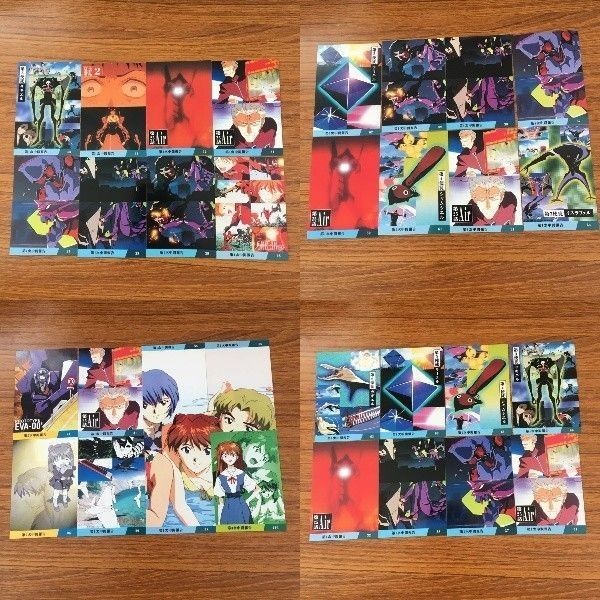 新世紀エヴァンゲリオン エヴァ カード トレカ カルビー まとめ 28 31 29 32 37 55 38 56 39 5