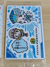 TIGER&BUNNY タイガー&バニー タイバニ ウエハース カード ブルーローズ カリーナ サムネイル 5