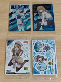 Tiger and Bunny Wafers Card Blue Rose Carina Japanese Anime