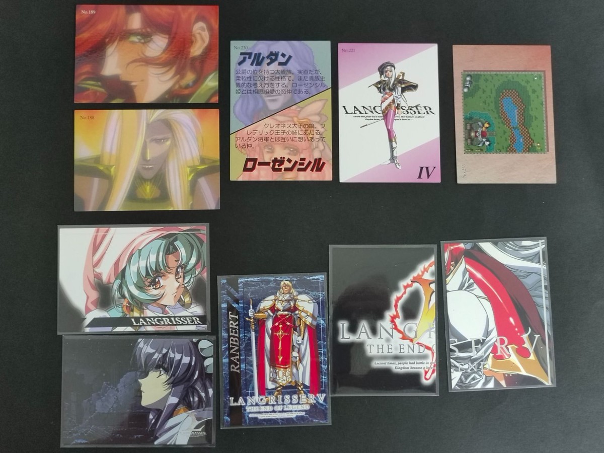 ラングリッサー3 4 5 カード まとめ ブロッコリー セレナ ローゼンシル シェルファニール アルテミュラー エマーリンク