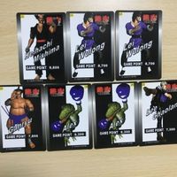 Tekken Tekken 2 Carddass Namco Limited Card Lot Vintage