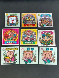 Bikkuriman Seal Lot Peter Shinji Mangoose Vintage