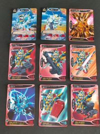ガンダムコンバット GUNDAM COMBAT 1997 bandai カード カードダス V2アサルトバスターガンダム Vガンダム 82 83 39 40 41 42 43 44 45 サムネイル 1
