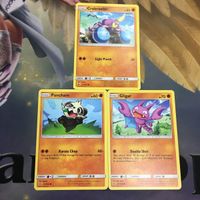 ポケモンカード 旧裏面 英語 海外版 3枚 マケンカニ ヤンチャム グライガー 43