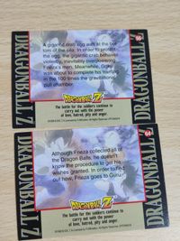 ドラゴンボール カード 箔押し 孫悟空 フリーザ サムネイル 2