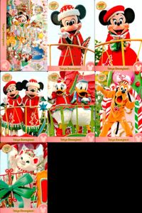 ディズニー コレクション カード まとめ 【 CHRISTMAS FANTASY 2012 
クリスマス・ファンタジー 2012】 パレード 東京 ディズニーリゾート DISNEY ミッキー