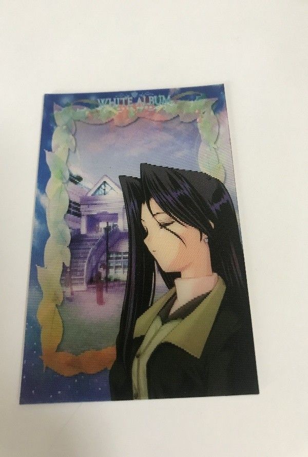 bijo-11 Leaf WHITEALBUM ホワイトアルバム カード 篠塚 弥生 しのづか やよい 3D チェンジングカード 美少女