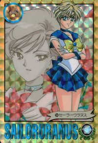 Sailor Moon Card No.154 Sailor Uranus Holo