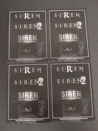 SIREN サイレン2 カード NT New Translation まとめ 恩田理沙 高遠玲子 四方田春海 美浜奈保子 サムネイル 2