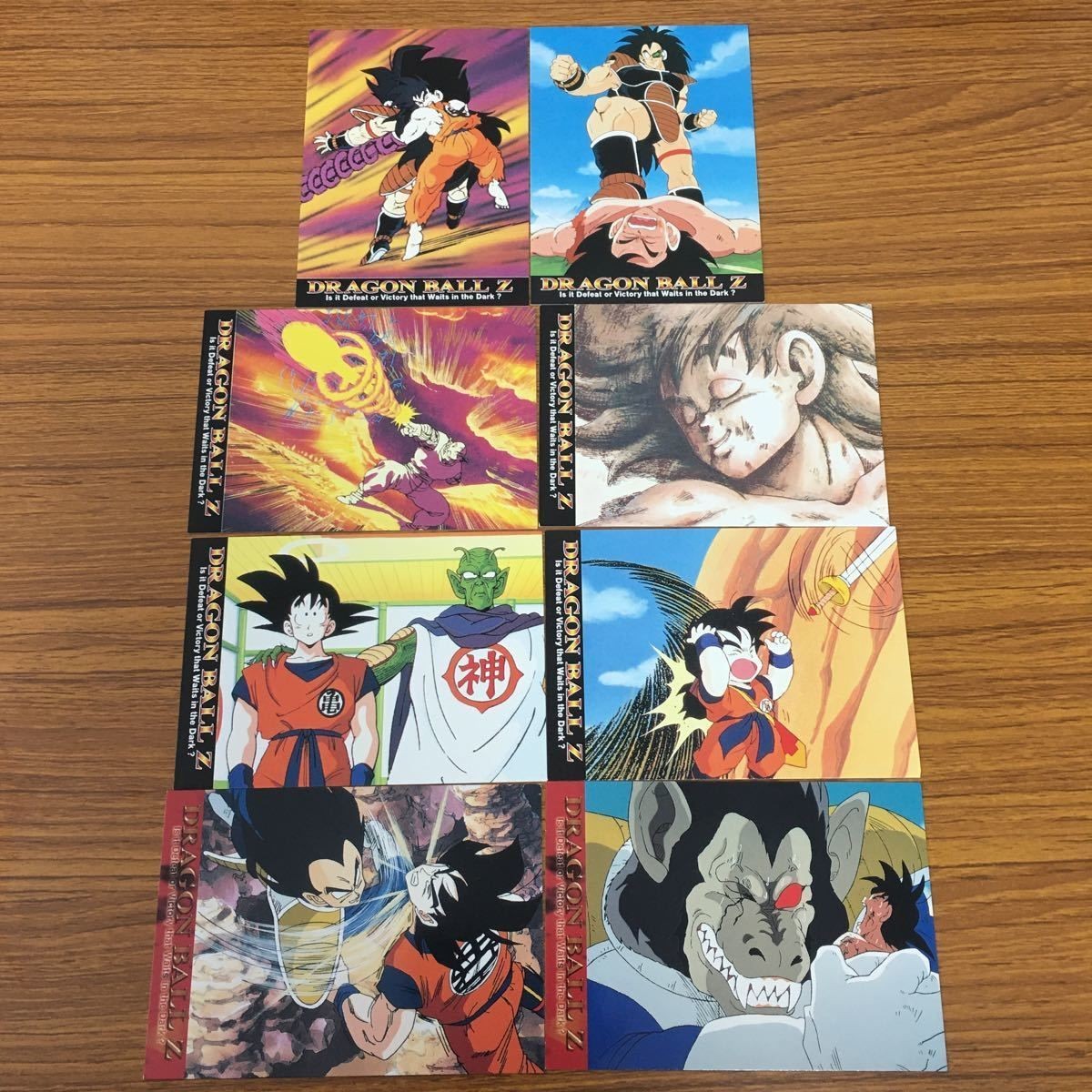Dragon Ball Trading Card Lot Goku Piccolo