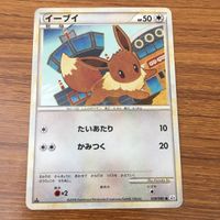 Pokemon Card Eevee Japanese Trading Card サムネイル 1