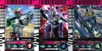 バトル ガンバライド カード まとめ 仮面ライダーW（サイクロンメタル） No.7-004 メタルバスター 仮面ライダー龍騎 No.6-032 ベノクラッシュ 仮面ライダー龍騎ナイト ダークミックチョップ SR スーパーレア ★4 キラ