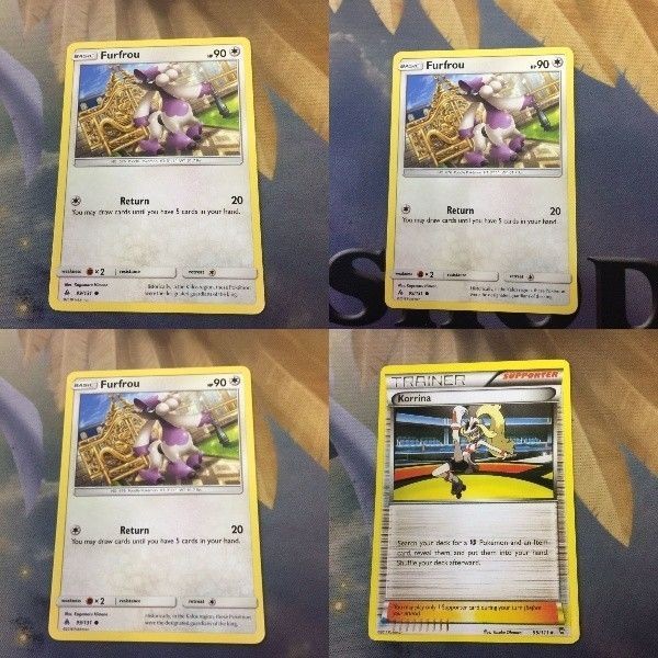 ポケモンカード 旧裏面 海外 英語版 トリミアン トレーナーカード 37 64 38 コリーナ 24