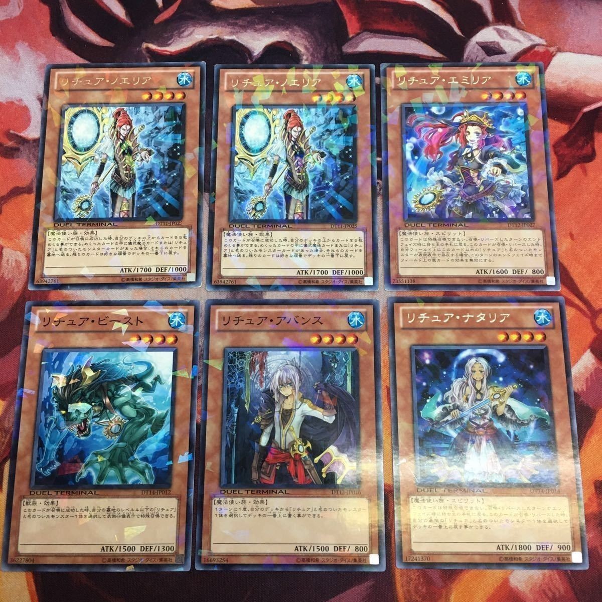 Yu-Gi-Oh DT12-JP027 Ritual Emilia Noelia Card Lot