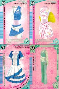 Love and Berry Card Lot Dress Up Japanese