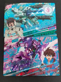 ガンダム トライエイジ カード OA4-083 ガンダムダブルオースカイ CPレア パイロットカード OA4-080 ユニコーンガンダム イグニッション