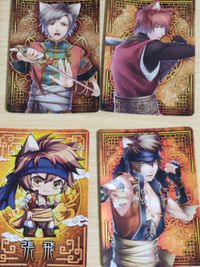 十三支演義 偃月三国伝 カード 張飛 顔良 関定 張世平 張蘇双 サムネイル 4