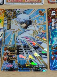ミラバト ミラクルバトルカードダス 坂田銀時 UR ヒーローブースター 銀時 P 025 サムネイル 3