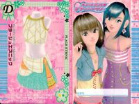 カード オシャレ魔女 ラブ and ベリー ドレスアップ まとめ D プリティーピンクデビル ルースセーター ピタパーカーニット フラニーエスニック 着せ替え 美少女 サムネイル 5