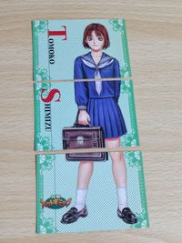 Shimizu Tomoko Hot Gimmick Battle Card Japanese Vintage