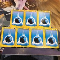 ポケモンカード 新裏面 7枚 eカード 基本みずエネルギーカード 3