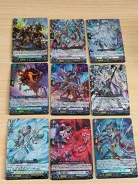 Cardfight Vanguard DZ-BT04 RR Set Japanese TCG Card Lot