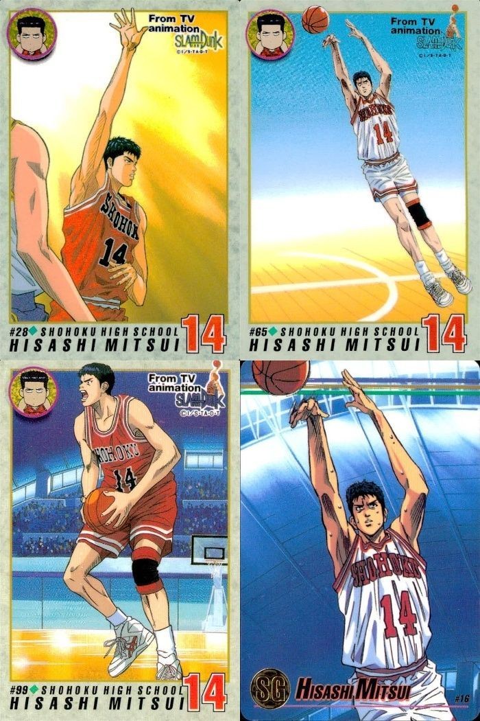 Slam Dunk Card Lot Mitsu Hisashi Bandai
