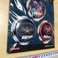 送料無料 仮面ライダー 1号 2号 初回 生産 限定 発売 記念 バッジ セット 缶バッジ 東映 石森プロ 1904 t2-1 サムネイル 4