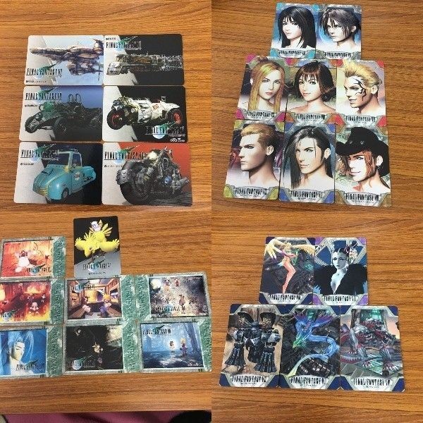 ファイナルファンタジー Ⅶ Ⅷ カード まとめ 10 16 9 17