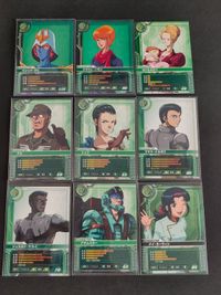 Gundam Card Builder 0083 Zeon Kiriria Zabi Klaure Hamon