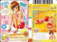 プリキュア カード まとめ えりか あざやかハートミュール 36/59 りん ラインフラワービーチサンダル 39/59 うらら ラブリーハートスニーカー 40/59 ほのか ラインストーンつきフルーサボ 43/59 データカードダス サムネイル 2