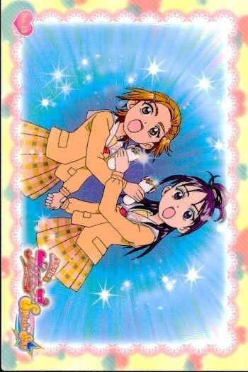 カード プリキュア スプラッシュスター 美墨なぎさ 雪城ほのか 制服ポーズカード No 13 プリキュアクイズ ensky エンスキー