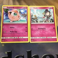 Pokemon Card Old Back English Overseas 2pc Jigglypuff Ralts サムネイル 1