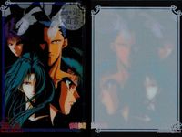 幽遊白書 パーフェクトコレクション レア カード 仙水 忍 幽助 霧 No 15 RARE クリア 初版 サムネイル 2