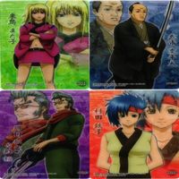 来島また子 武市変平太 岡田以蔵 村田鉄子 銀魂 クリアコレクション クリア カード まとめ サムネイル 1