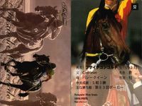 競馬 カード まとめ キラ ホロ フサイチコンコルド ダンスインザダーク ナリタブライアン ダンツシリウス スペシャルウィーク タイキシャトル ジョッキー バンダイ サムネイル 4
