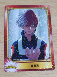 Todoroki My Hero Academia Holo Anime Card