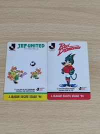 Barcode Battler J-League Soccer Card Reds Jeef