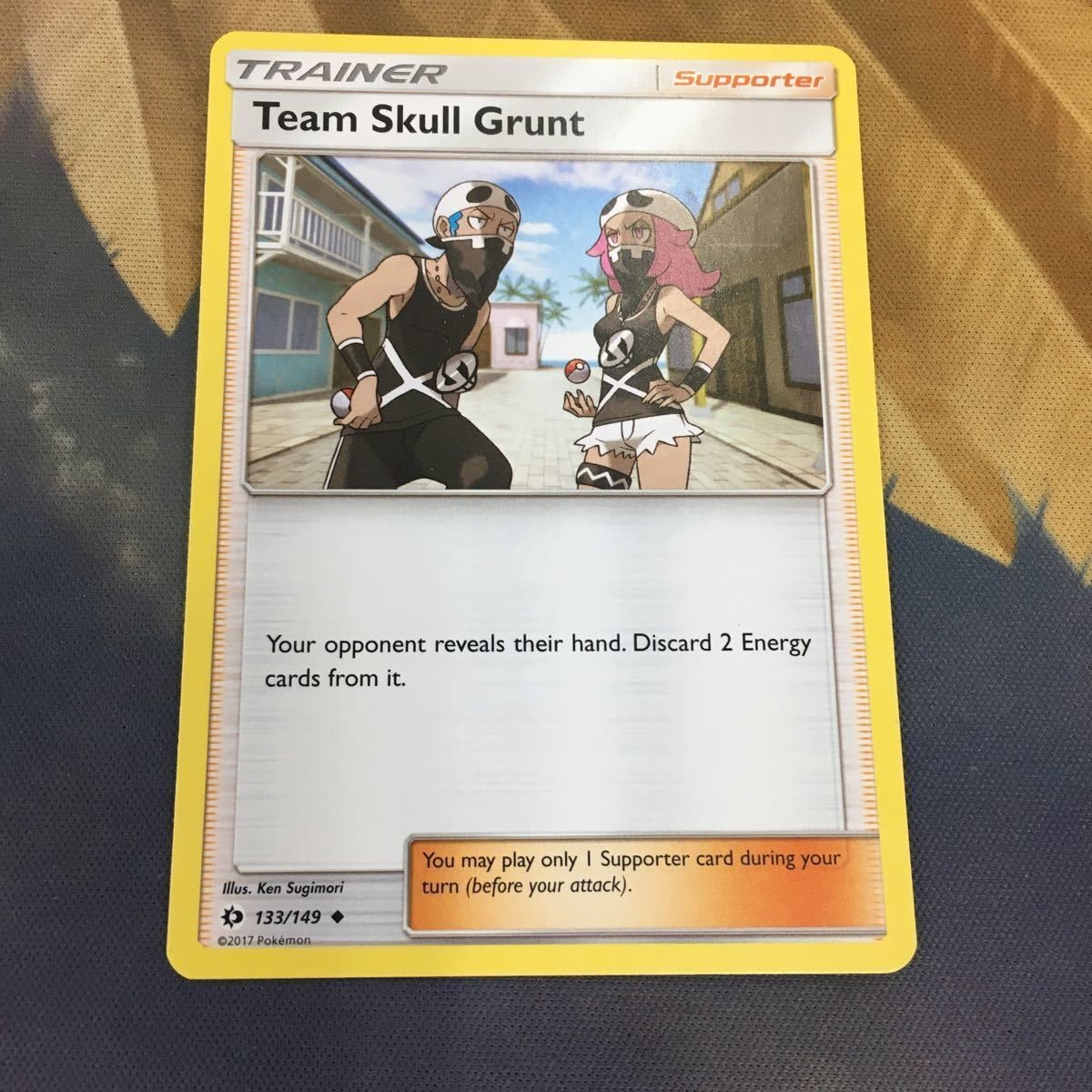ポケモンカード 旧裏面 海外 英語版 1枚 スカル団のしたっぱ T eam Skull Grunt 27