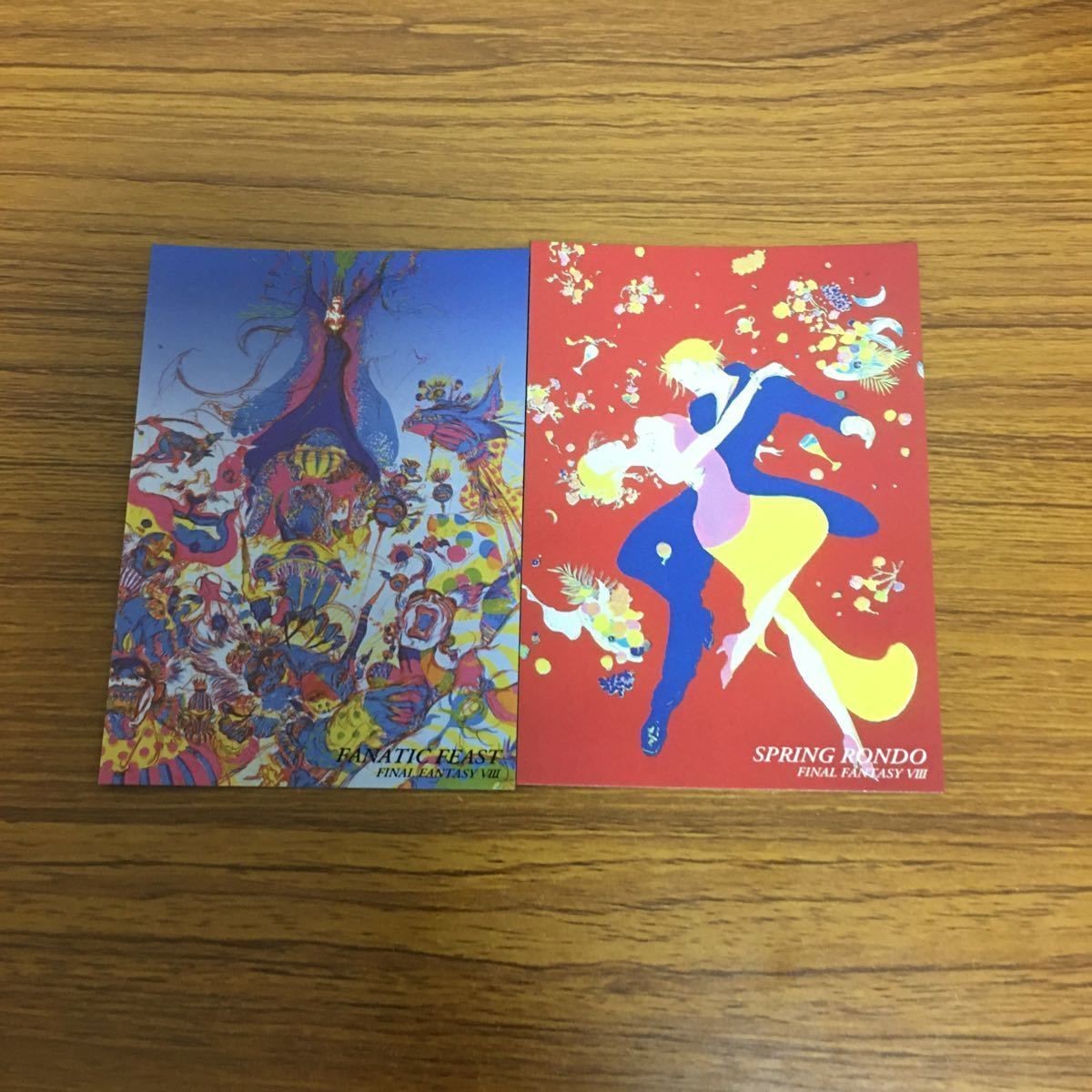 Final Fantasy Card Lot Yoshitaka Amano Art