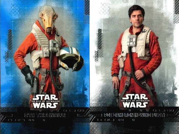 カード まとめ スターウォーズ Star Wars 17 C'AI THRENALLI ツァイ・スレナリ 16 POE DAMERON (X-WING PILOT) ポー・ダメロン(Xウィングパイロット) Topps トップス