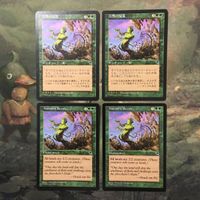 MTG マジックザギャザリング カード まとめ TMP 自然の反乱/ Nature's Revolt 4枚セット 87