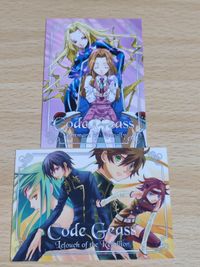 Code Geass Lelouch of the Rebellion Card Non-Sale Lot