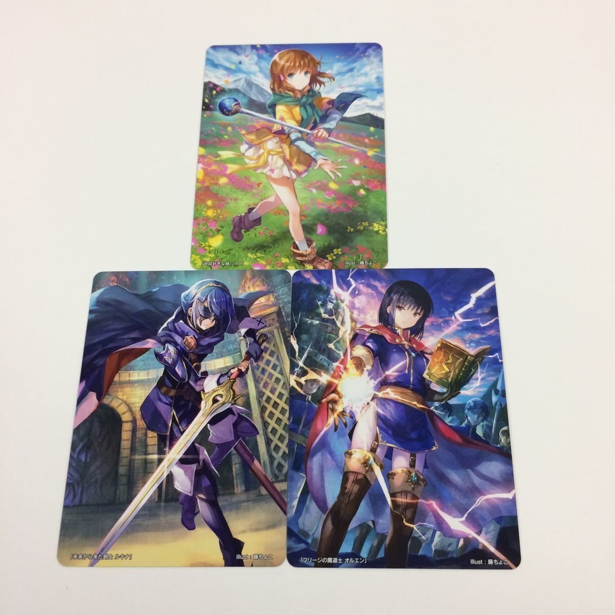 ファイヤーエムブレム サイファ カード プロモ まとめ ルキナ ミスト オルエン 藤ちょこ 6