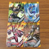 カード トレカ まとめ ダイスオー 獣電戦隊 キョウリュウジャー キョウリュウレッド シルバー ブラック ブルー 28