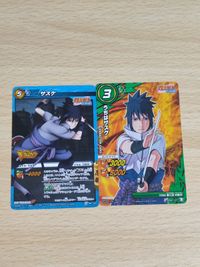 Naruto Miracle Battle Carddass Sasuke Uchiha Card NR09